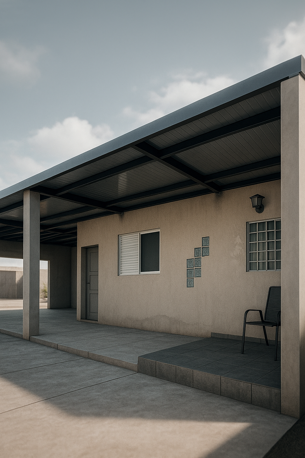 cobertura área de lazer