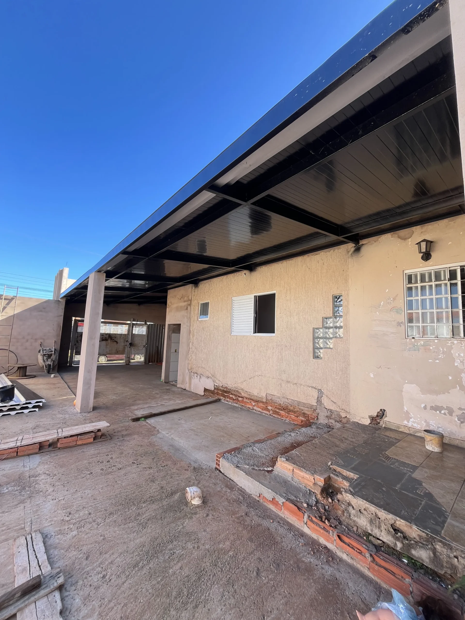 cobertura área de lazer